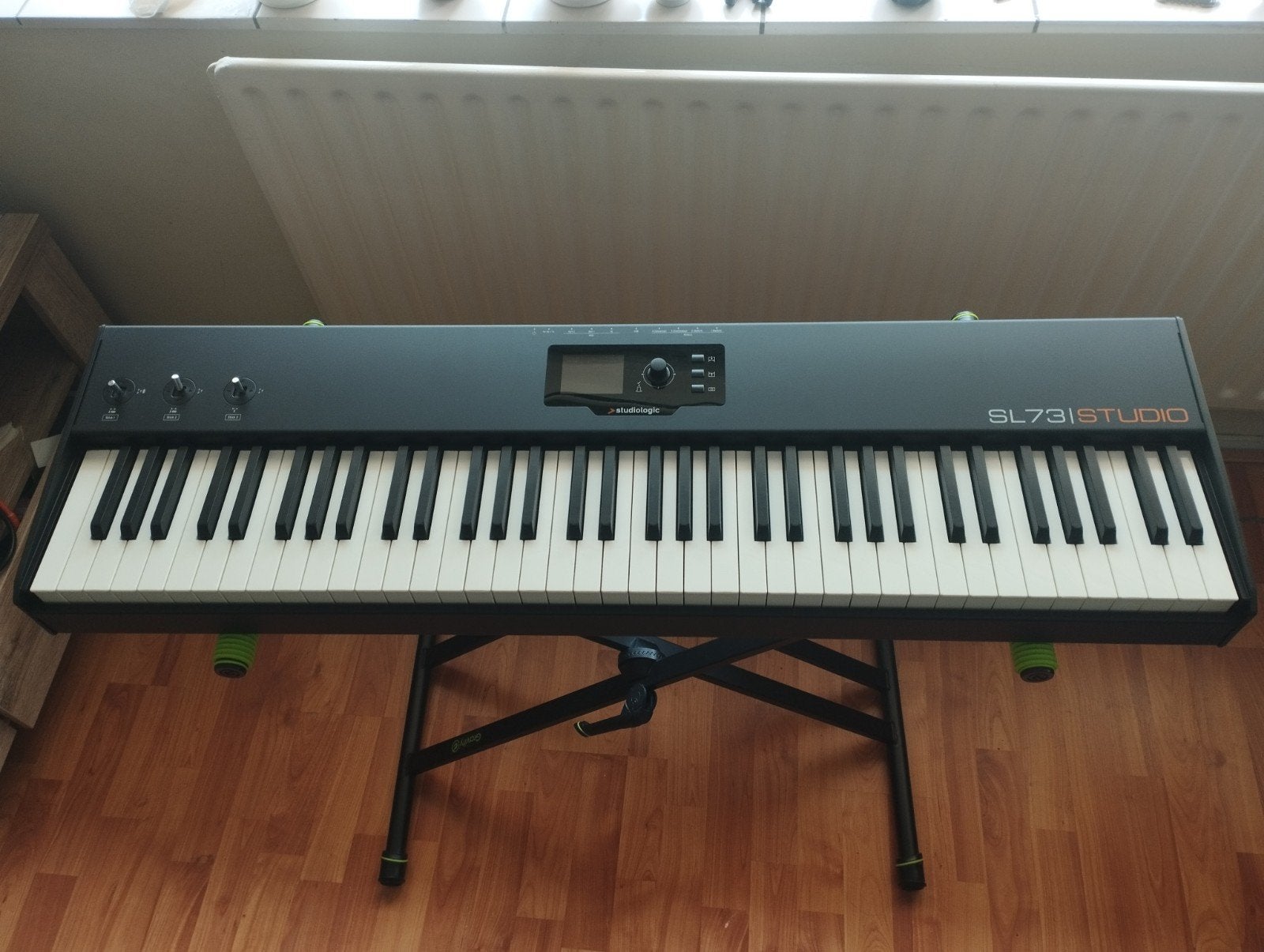 Studiologic SL73 Studio MIDI Controller met standaard, Muziek en Instrumenten, 88 toetsen, Zo goed als nieuw, Met standaard, Ophalen