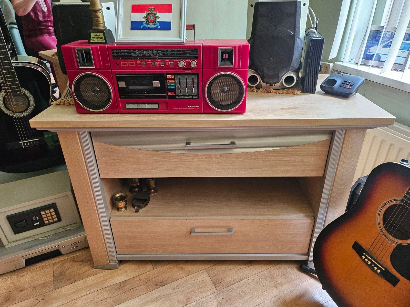 Tv meubel/ Wandkastje, Huis en Inrichting, Kasten | Televisiemeubels, Ophalen, 25 tot 50 cm, Minder dan 100 cm