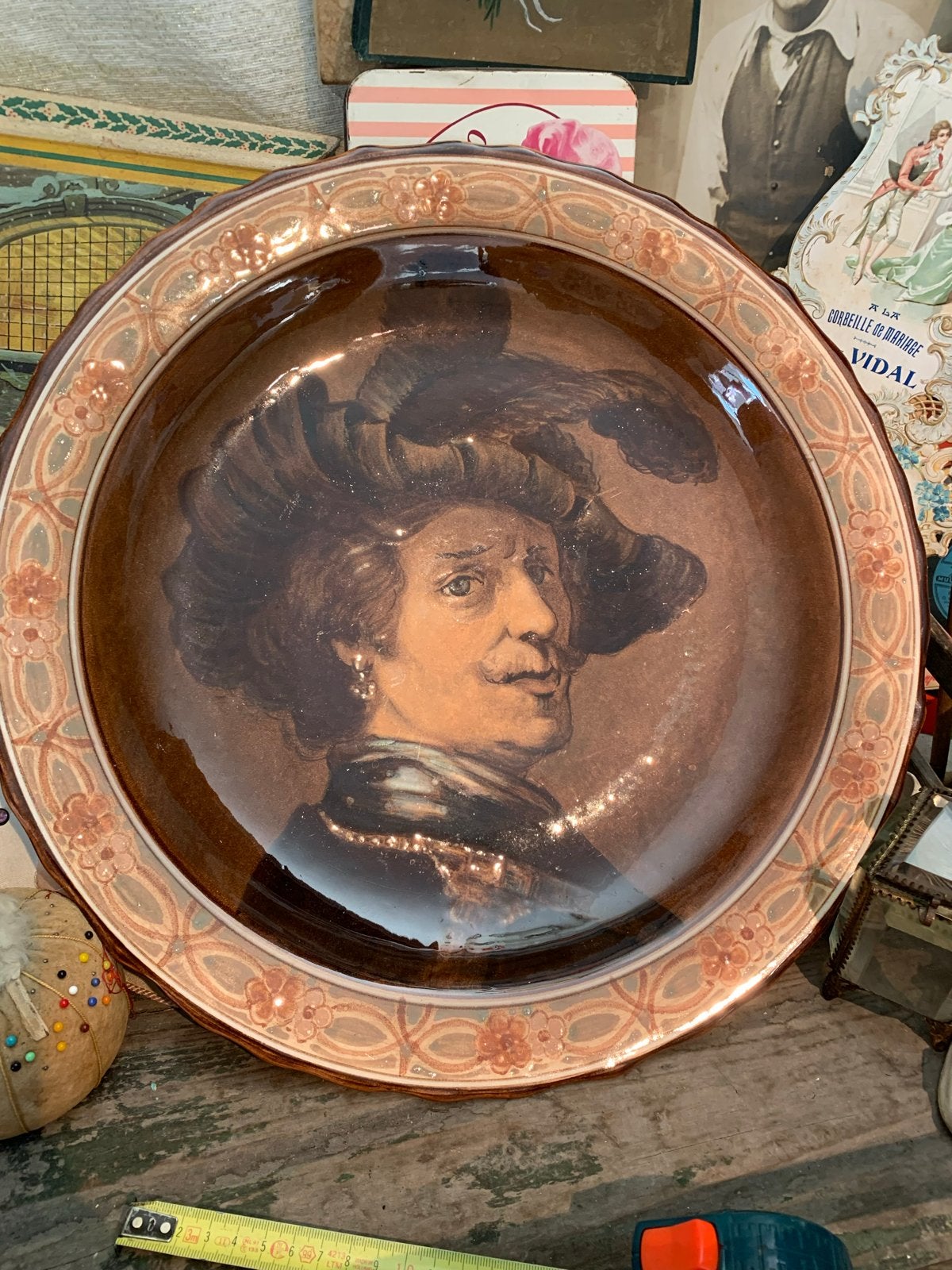 Grote Rembrandt Schotel - Kon. Plazuid Gouda Holland, Ophalen of Verzenden