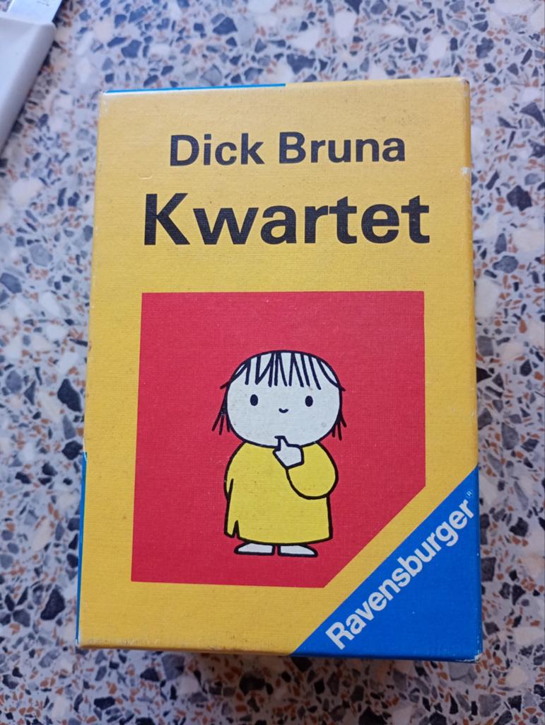 Dick Bruna Kwartetspel - Ravensburger, Drie of vier spelers, Ophalen, Zo goed als nieuw, Ravensburger