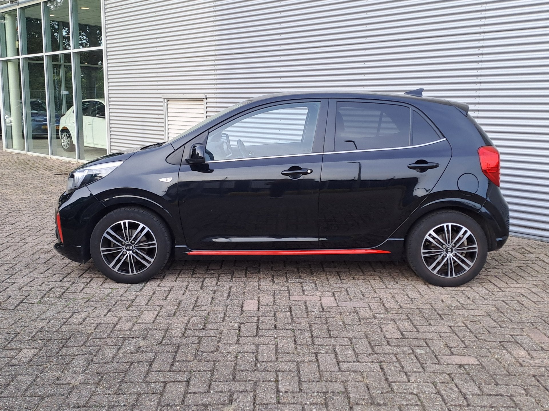 Kia Picanto 1.0 MPi GT-Line Edition | Leer | Airco | LM Velg, Auto's, Voorwielaandrijving, 12 maanden, Gebruikt, Euro 6