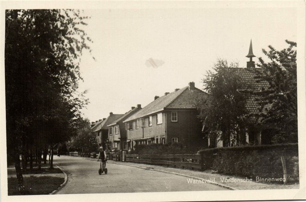 Warnsveld, Vordensche Binnenweg - ongelopen, Ophalen of Verzenden, 1940 tot 1960, Ongelopen, Noord-Brabant