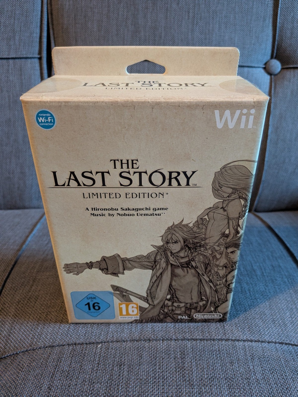 The last story Wii, limited edition, Spelcomputers en Games, Games | Nintendo Wii, 1 speler, Ophalen of Verzenden, Zo goed als nieuw
