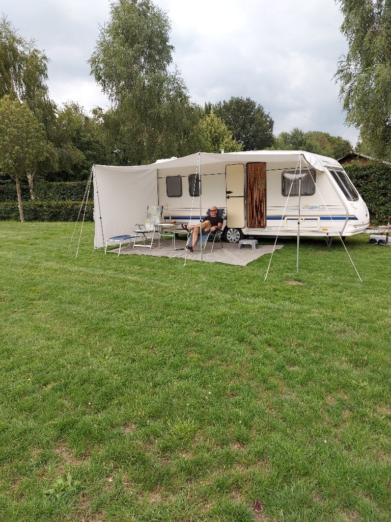 Te koop Caravan Sprite Cirrus, Schokbreker, Frans bed, Treinzit, Particulier