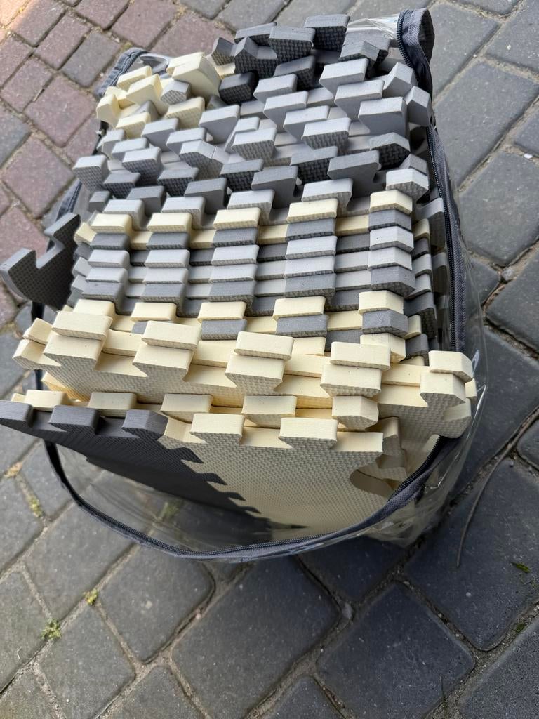Speelmat puzzelmat met dierenfiguren, Ophalen of Verzenden, Zo goed als nieuw