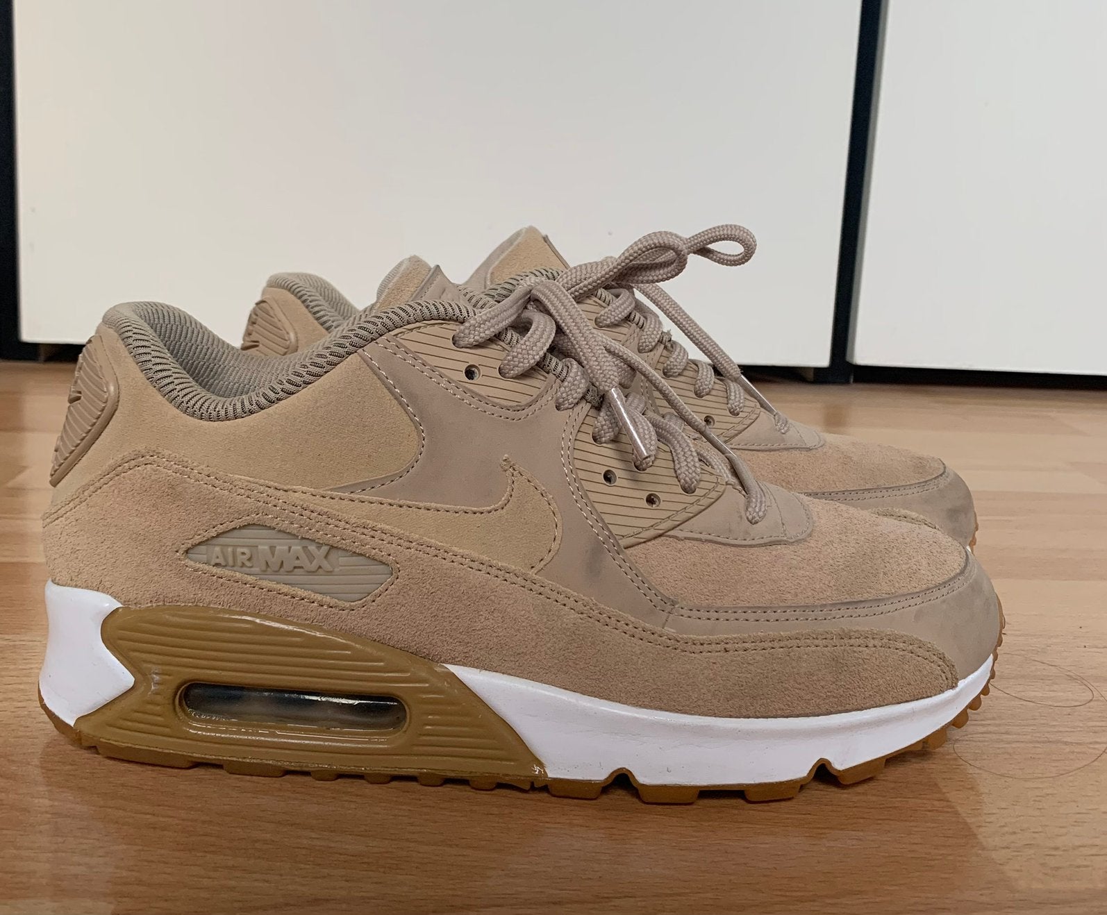 Nike air max 90 camel - maat 40, Ophalen, Zo goed als nieuw, Overige kleuren