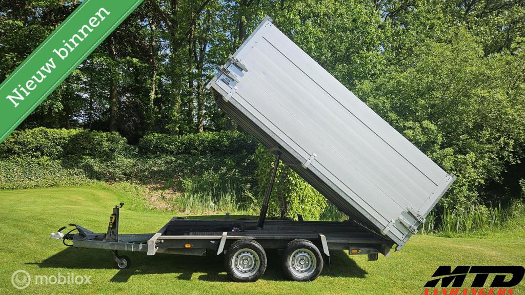 Anssems Elektrische 3 zijdige kipper hoge borden & oprijpl, Gebruikt