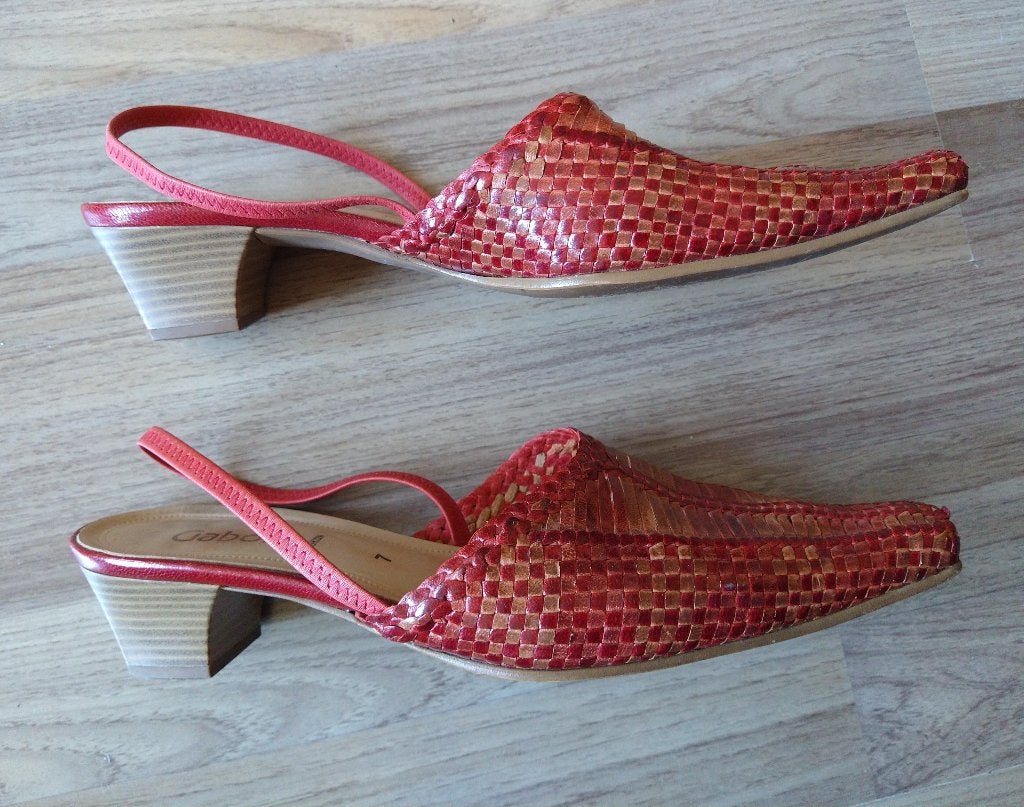 Gabor slingback pumps maat 40,5, Pumps, Gabor, Ophalen of Verzenden, Gedragen