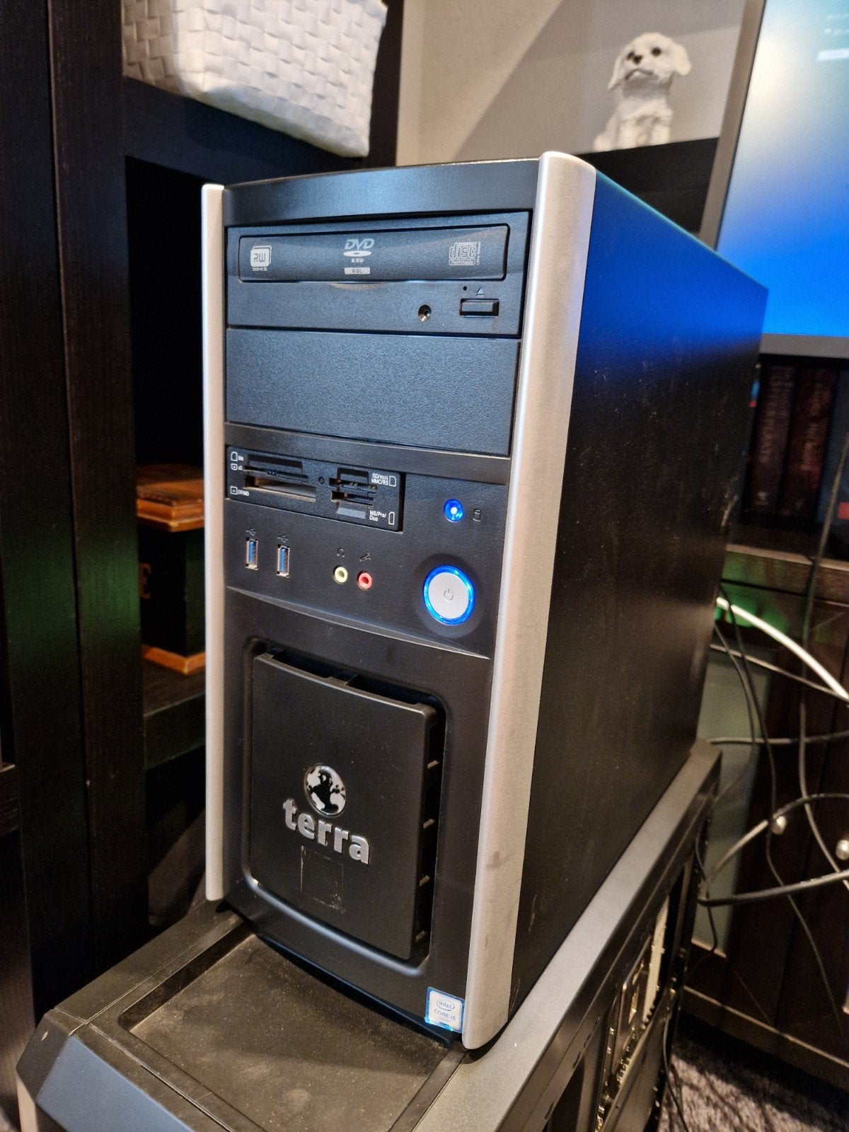 Gaming en/of home office desktop pc, Ophalen, Gebruikt, Intel Core i7-6700, Terra