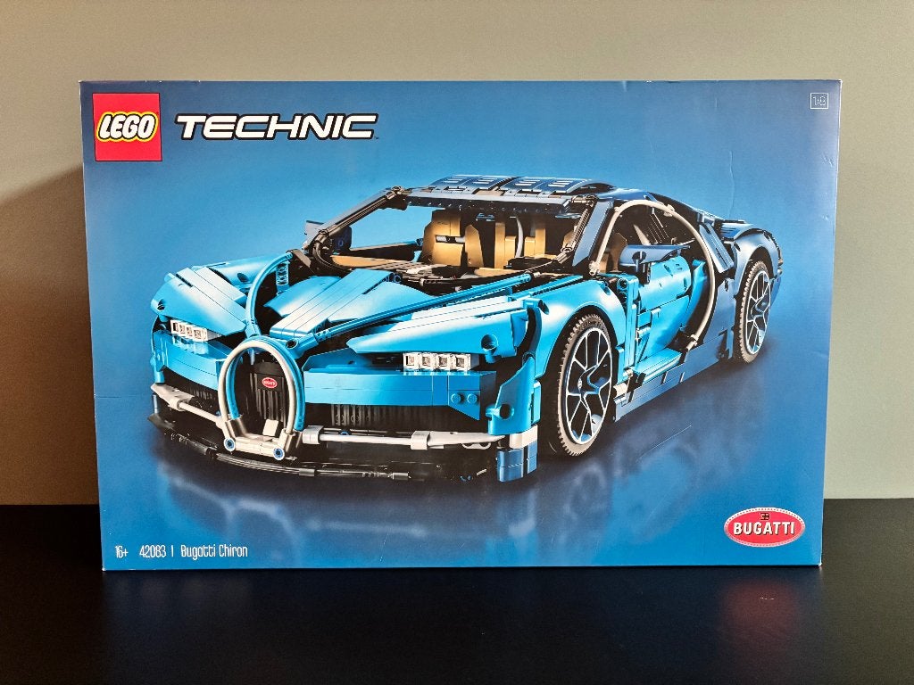 LEGO 42083 Compleet + Gesorteerd - Bugatti Chiron, Ophalen, Inclusief instructies, Lego, Zo goed als nieuw