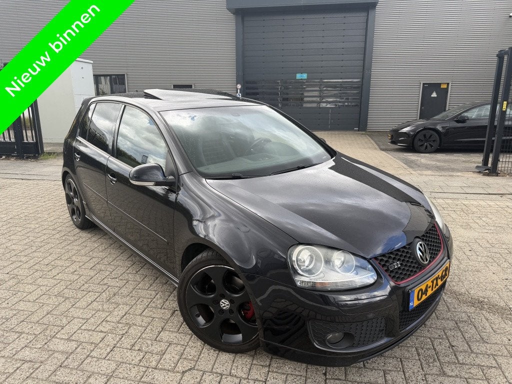 Volkswagen Golf 2.0 TFSI GTI Pano|Navi|Clima|Camera|Sportsto, Auto's, Volkswagen, 4 cilinders, 1984 cc, Zwart, Origineel Nederlands