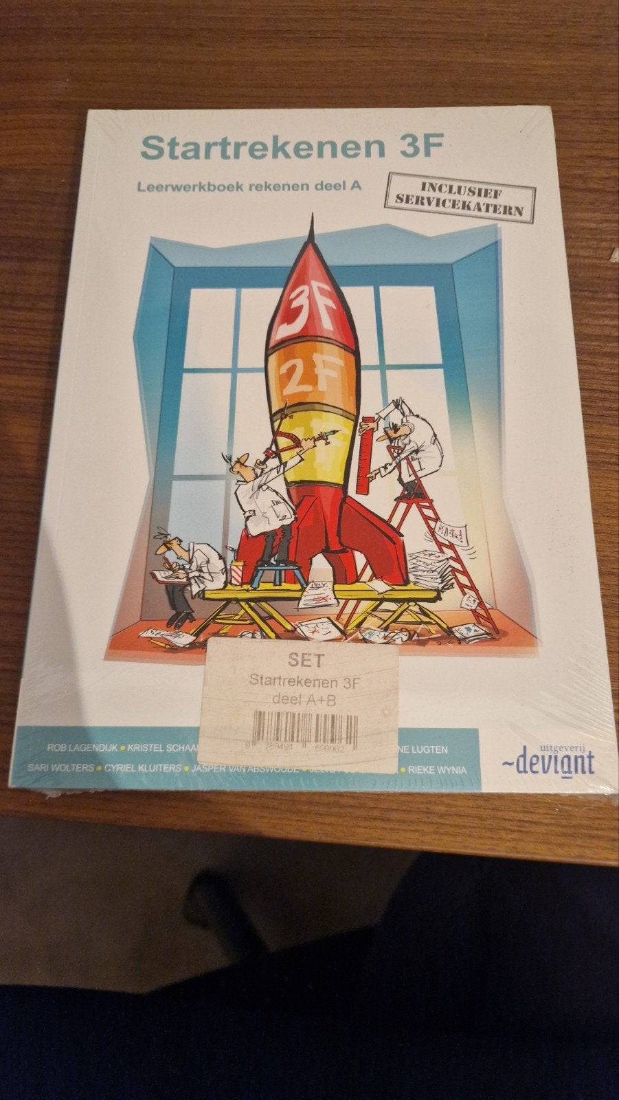 Startrekenen 3F deel A en B - Nog in folie, Boeken, Ophalen of Verzenden, Nieuw, Overige niveaus, Overige vakken