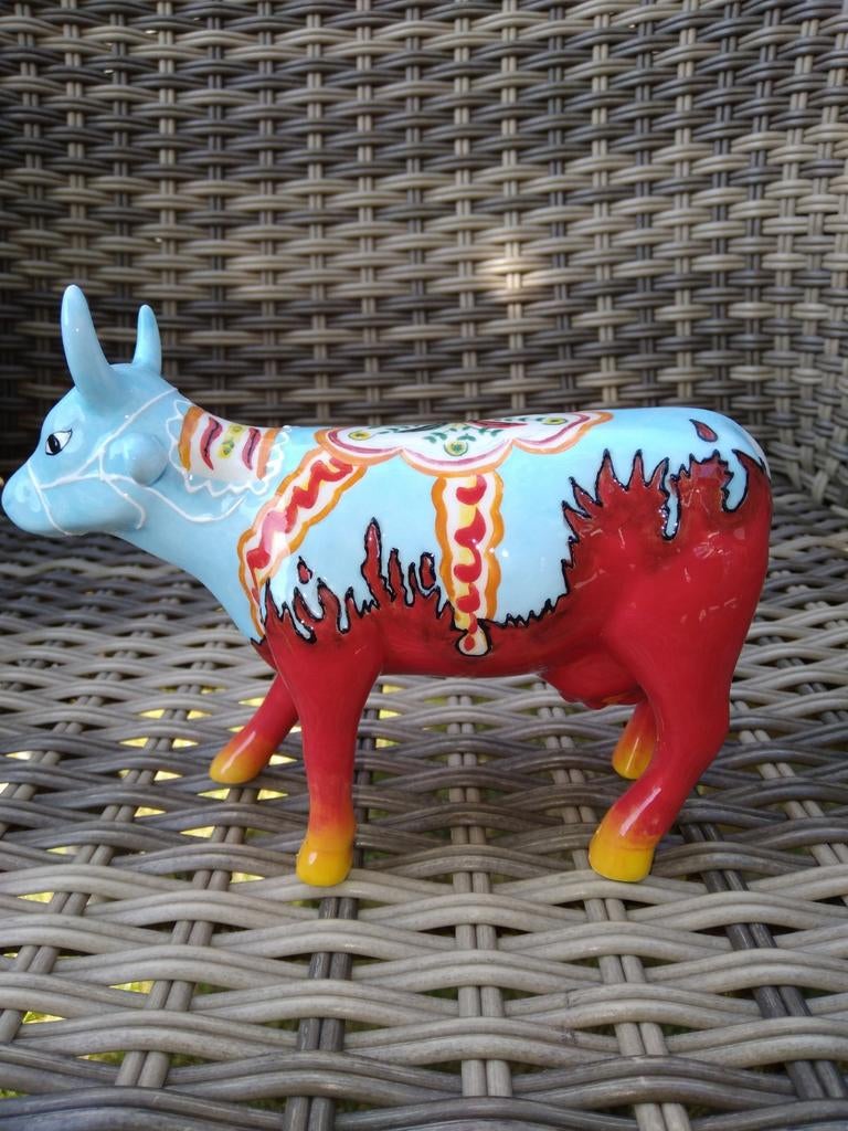 Cow Parade Koe "Dalako"MEDIUM, Ophalen of Verzenden, Zo goed als nieuw, Dier