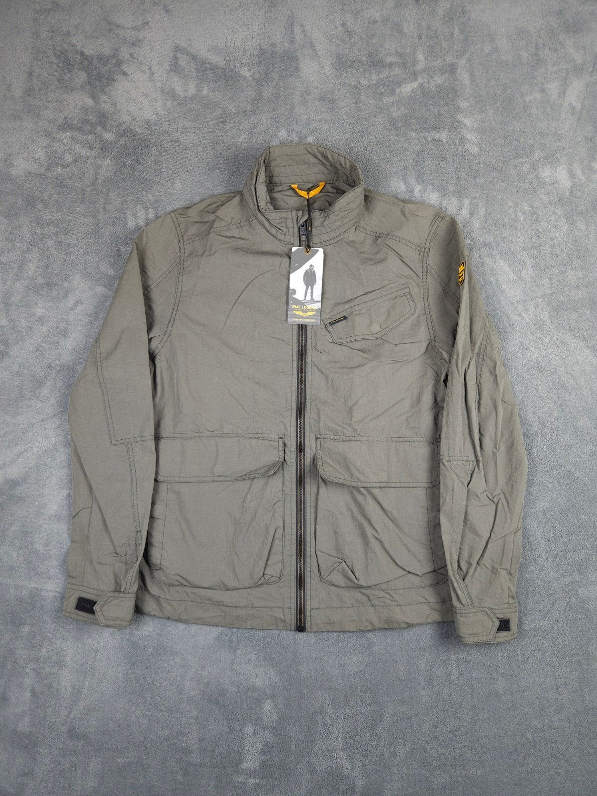 Pme Legend Short Cargo Jacket Zomer Jas L Groen Waterafstote, Maat 52/54 (L), Verzenden, ., Nieuw