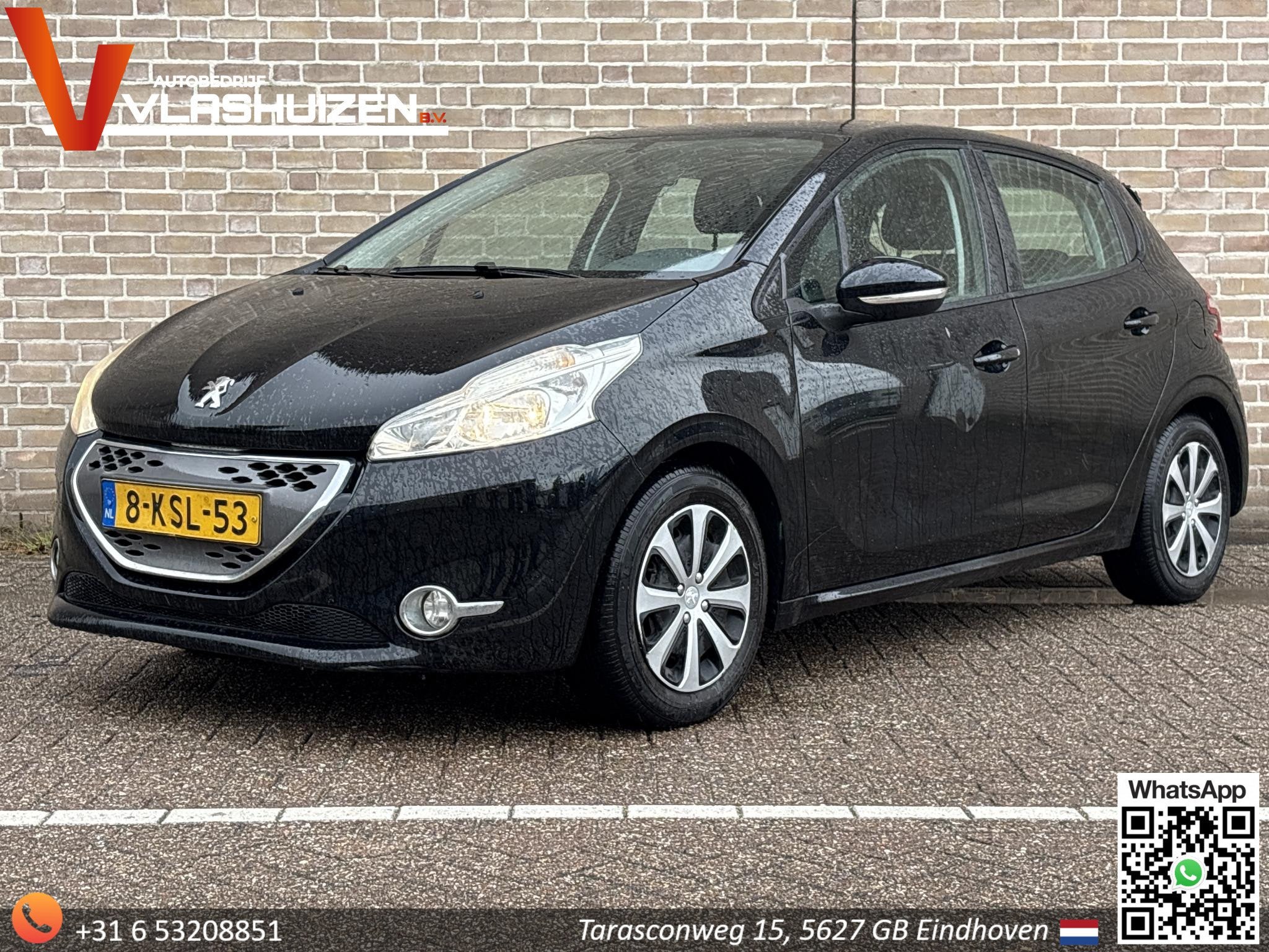 Peugeot 208 1.4 e-HDi Blue Lease Automaat | Cruise | Airco |, Auto's, Euro 5, Stof, 4 cilinders, 96 €/maand
