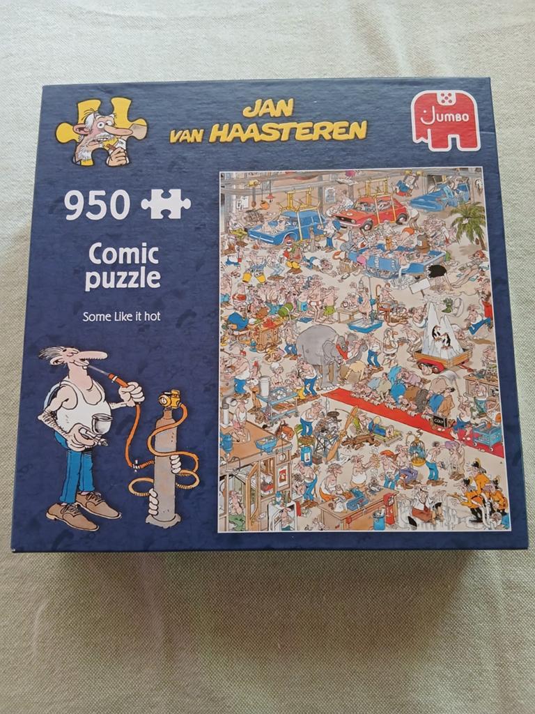 Jan van Haasteren  Puzzel - Some Like It Hot (950 stukj, Ophalen of Verzenden, 500 t/m 1500 stukjes, Gebruikt, Legpuzzel