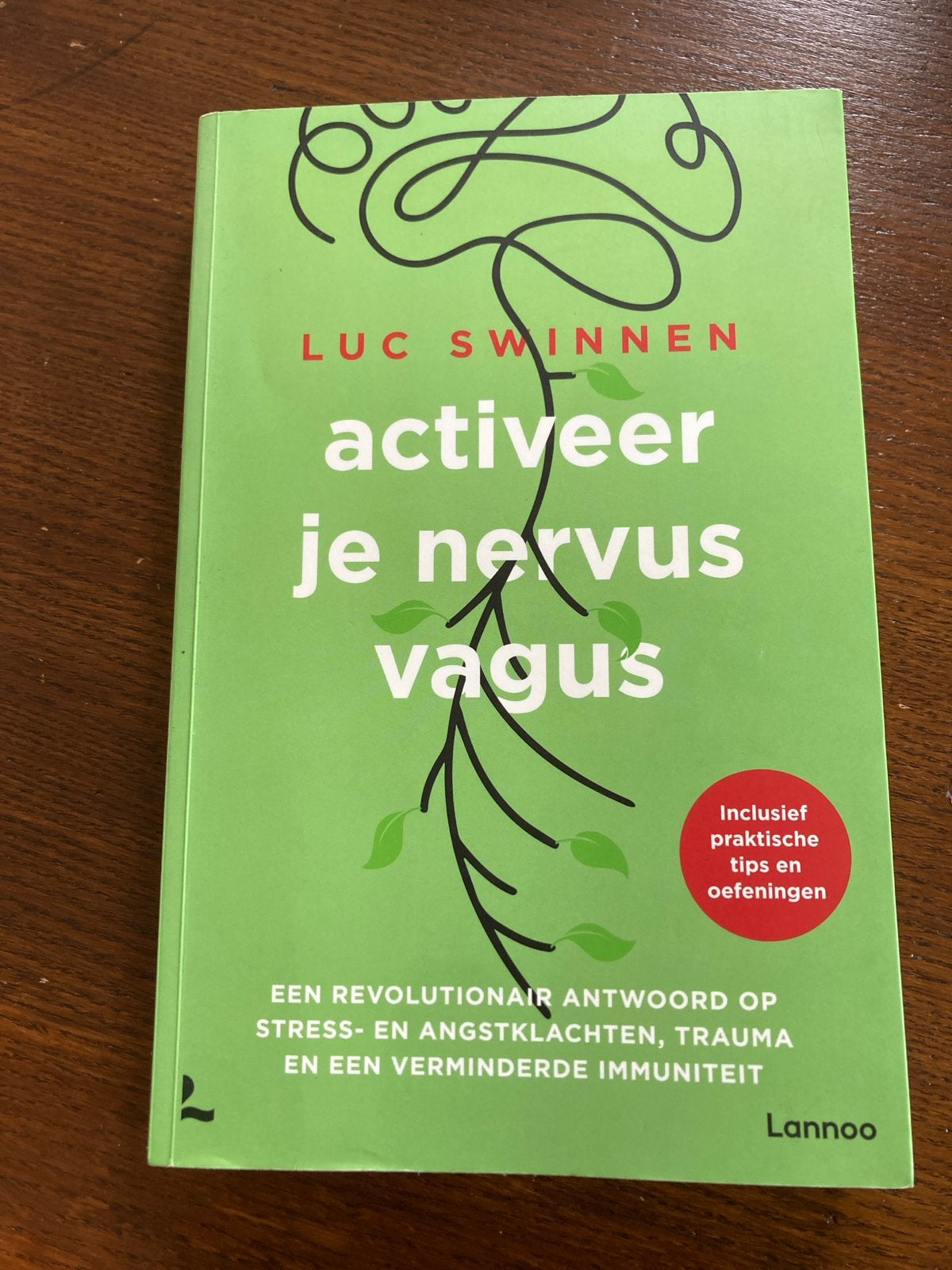 Activeer je nervus vagus - Luc Swinnen (Goede staat), Boeken, Ophalen of Verzenden, Zo goed als nieuw, Klinische psychologie