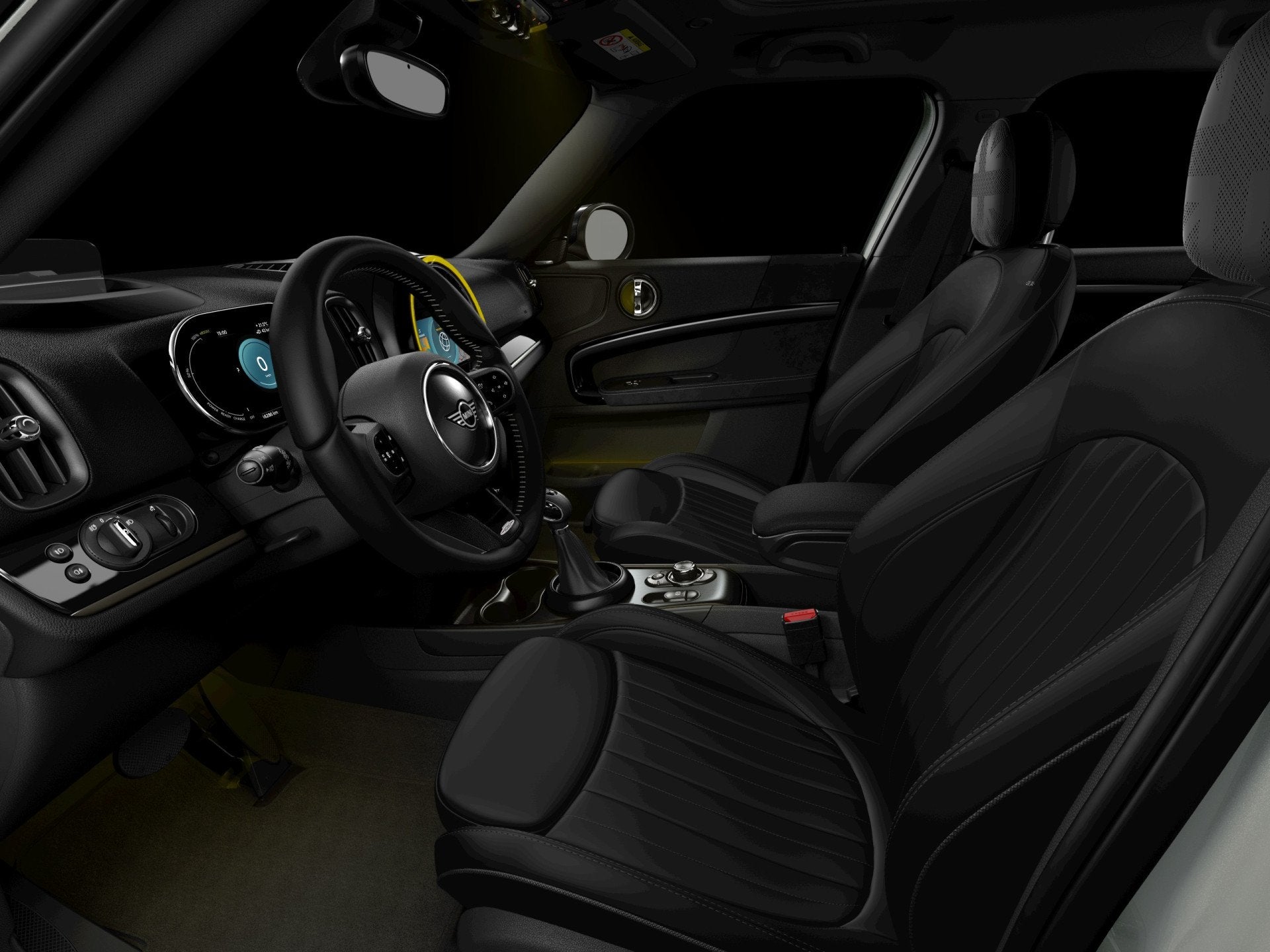 MINI Countryman 1.5 Cooper SE Hybrid ALL4 | JCW-Trim | Navi, Auto's, Automaat, Automatische klimaatregeling, Gebruikt, Zwart