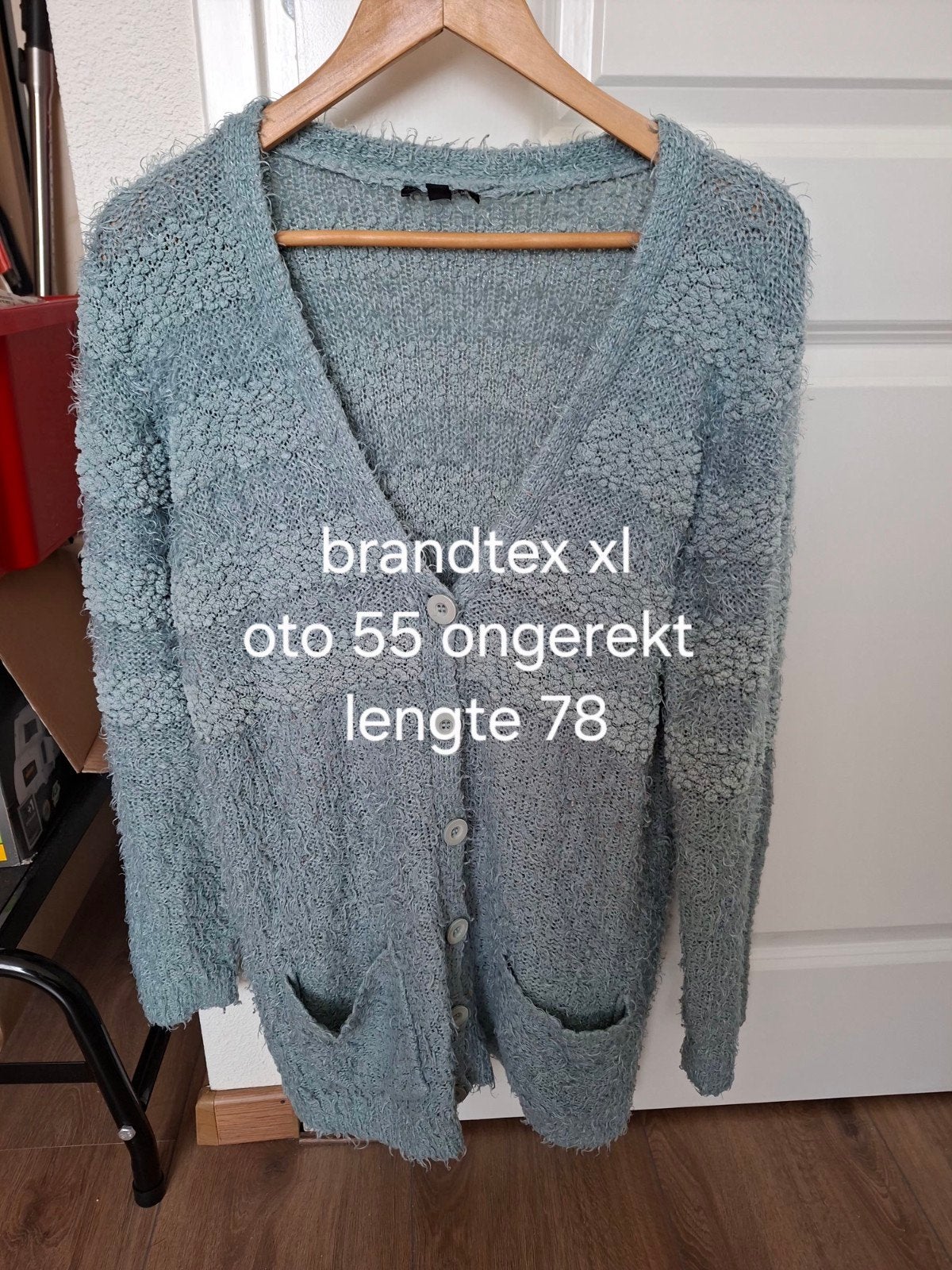 Brandtex XL  vest met knopen en zakken, Kleding | Dames, Brandtex, Ophalen of Verzenden, Gedragen, Maat 46/48 (XL) of groter