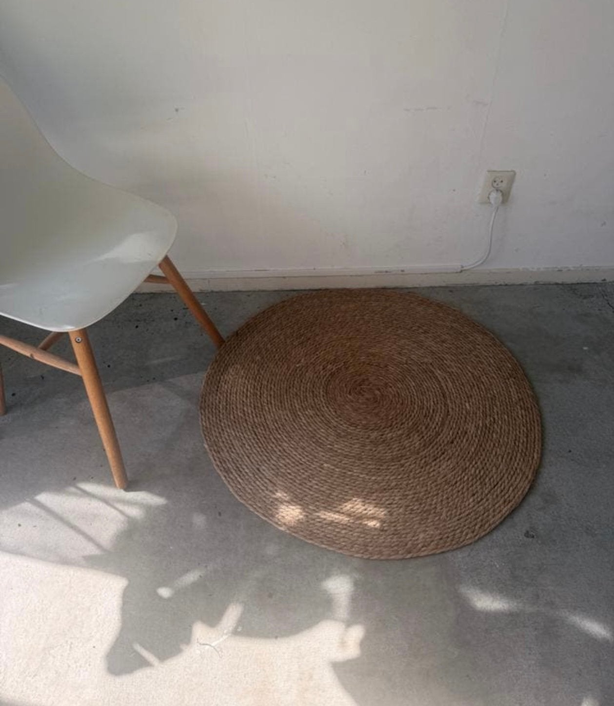 Rond zeegras kleedje z.g.a.n., Ophalen of Verzenden, Zo goed als nieuw, Rond, 50 tot 100 cm
