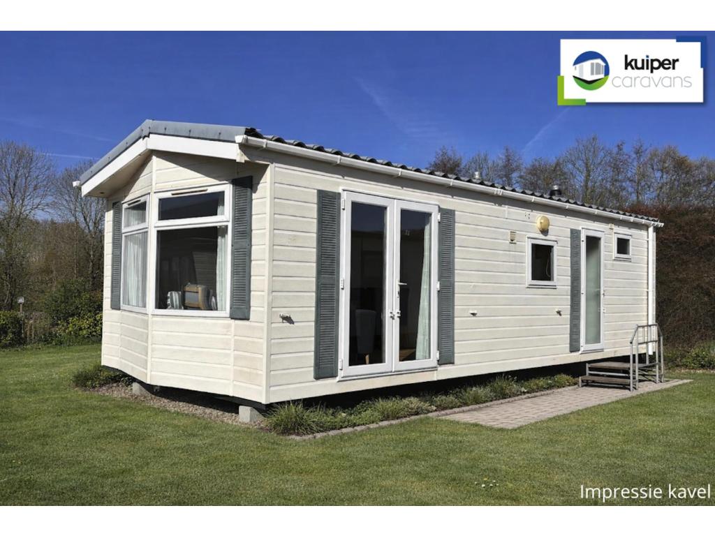 Chalet met staanplaats op Park Vossenhoek in Rijs, Friesland, Tot en met 4