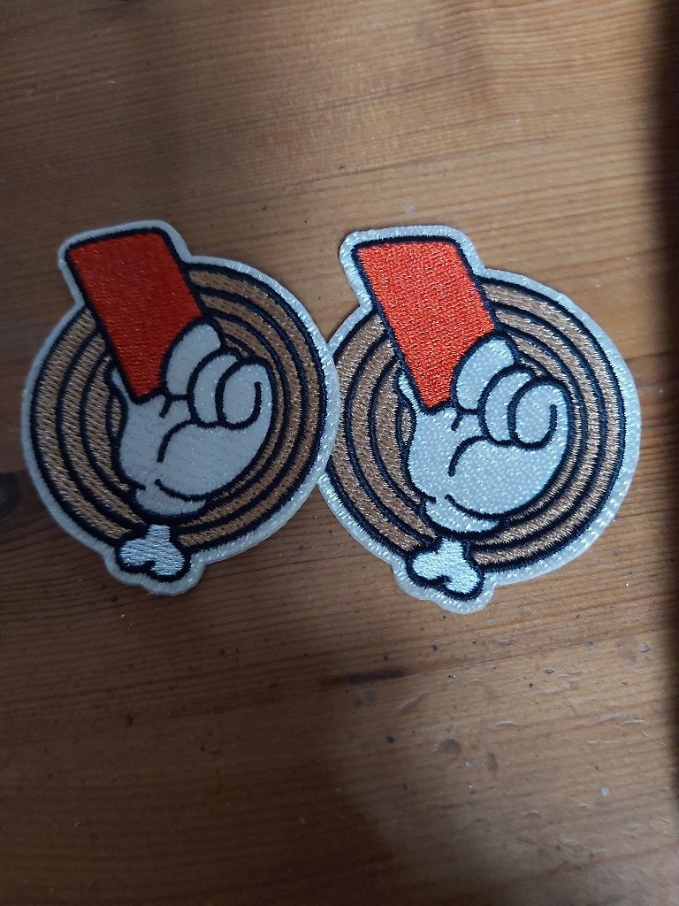 Jumbo juich juichjack embleem hand met rode kaart, Verzamelen, Supermarktacties, Jumbo, Verzenden