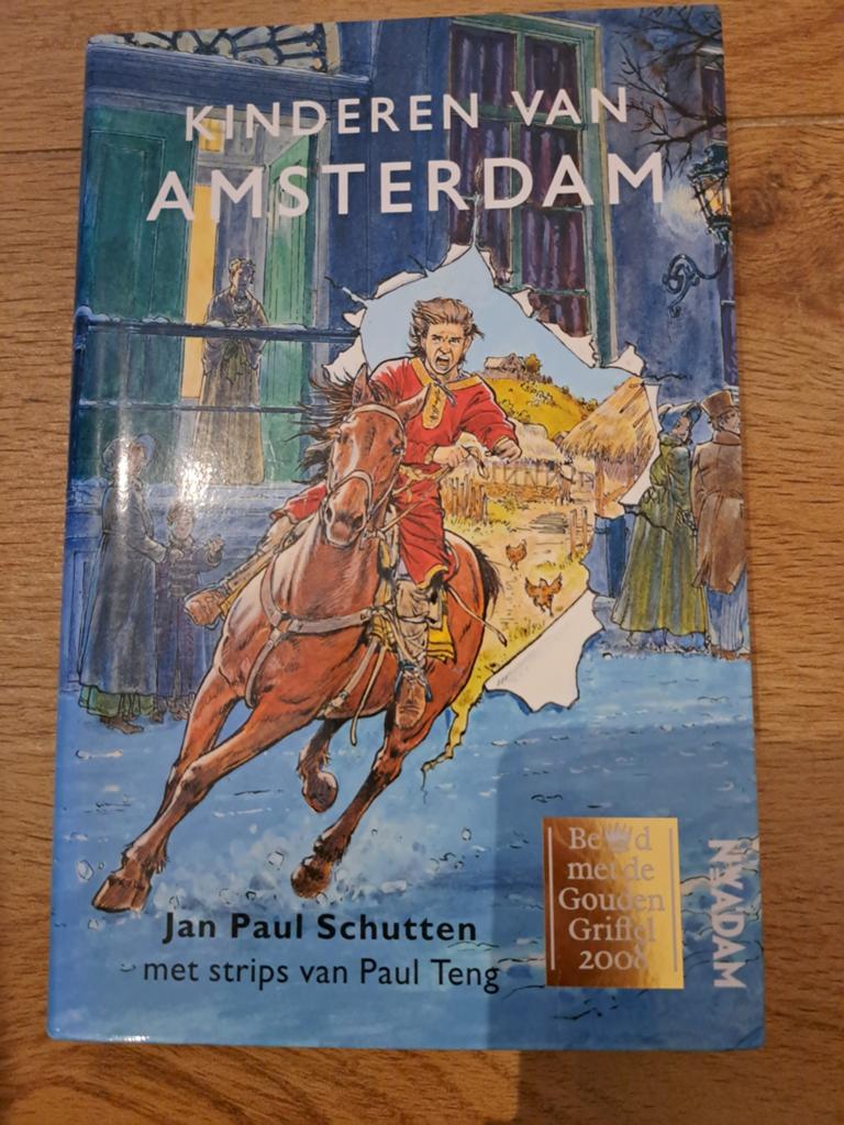 Kinderen van Amsterdam - Jan Paul Schutten (Gouden Griffel), Ophalen of Verzenden, Zo goed als nieuw, Jan Paul Schutten, Fictie