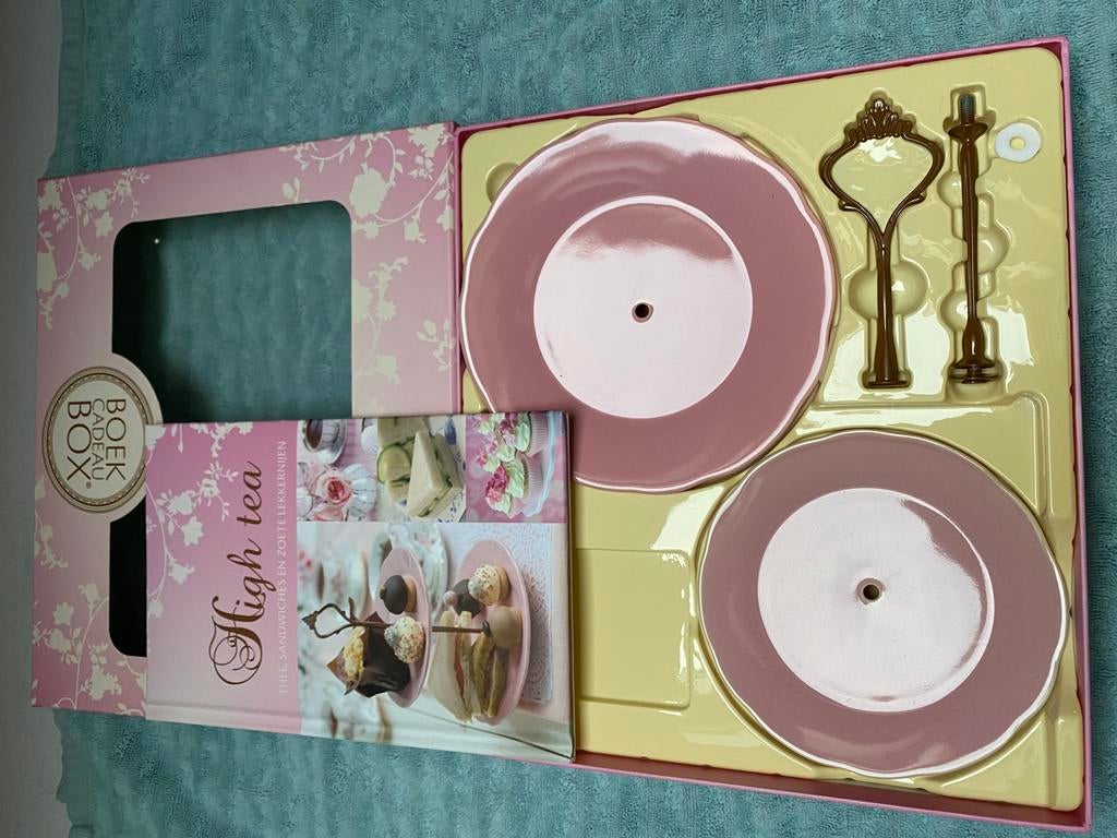 Boek cadeau box ( high tea ), Ophalen, Nieuw, Overige thema's, Overige typen