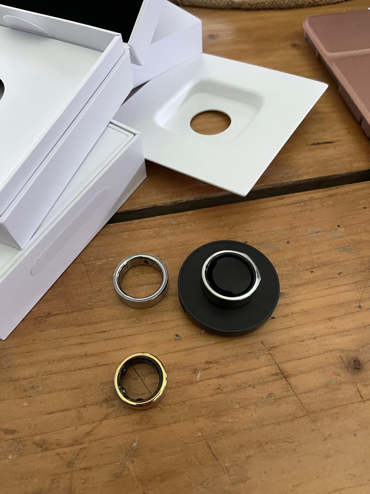 3 defecte Oura Ringen - Batterij gaat maar 1 dag mee, Ophalen of Verzenden, Gebruikt