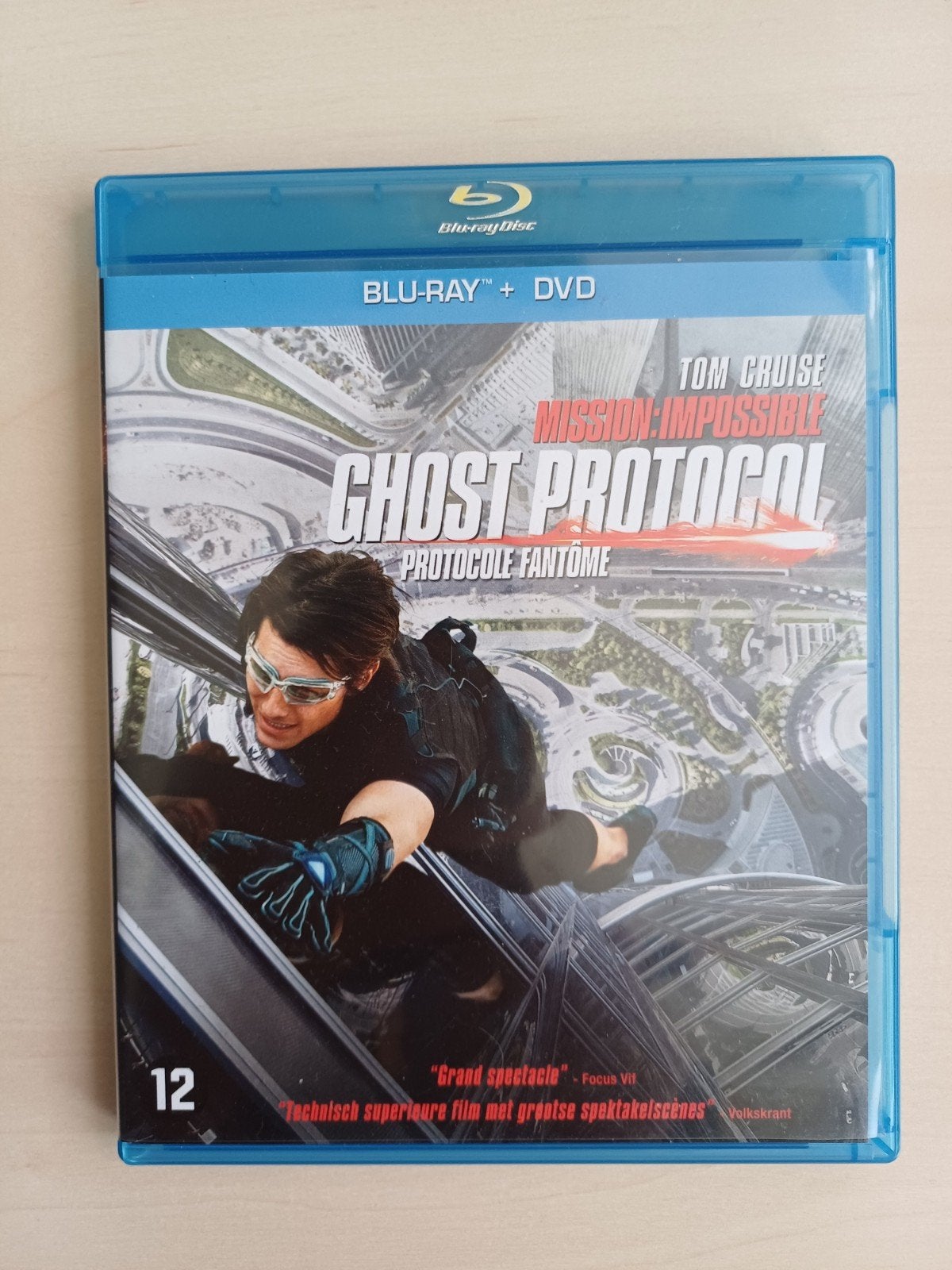 Mission: Impossible - Ghost Protocol Blu-ray + DVD, Inclusief DVD, Film, Actie, Ophalen of Verzenden