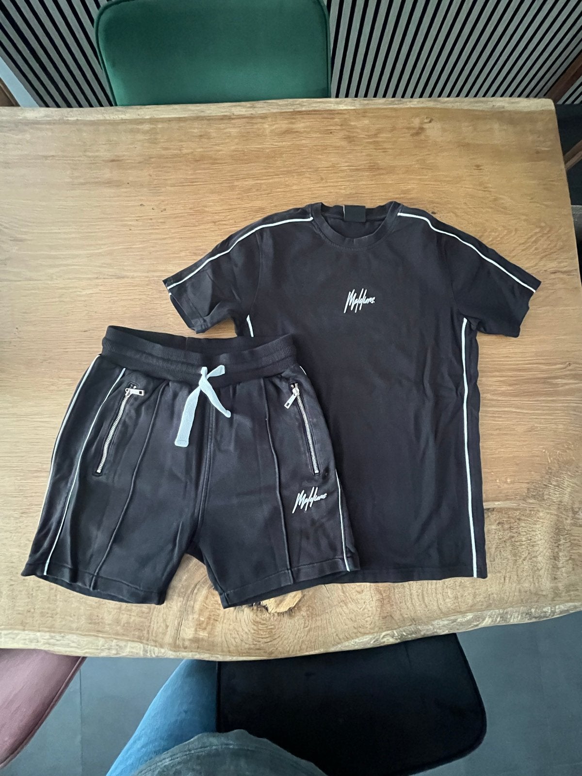 Malelions Set maat s- T-shirt & Korte Broek, Ophalen of Verzenden, Zo goed als nieuw