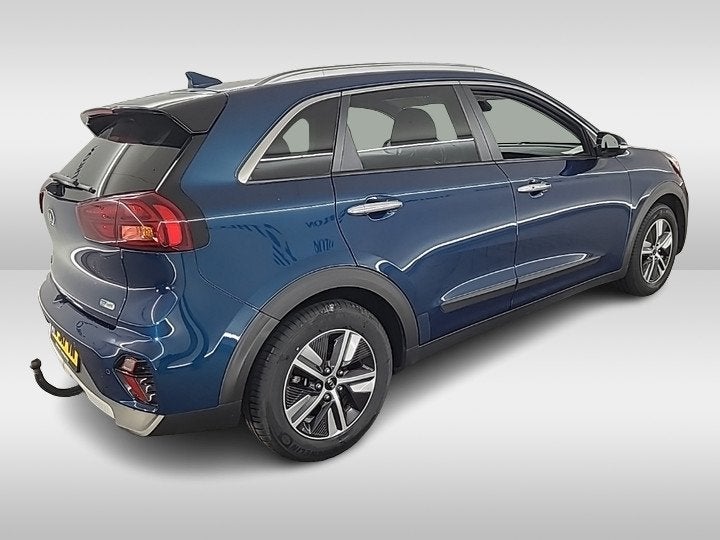 Kia Niro 1.6 GDi Hybrid DynamicPlusLine 1e-Eig. & Dealer-Ond, Auto's, 12 maanden, Blauw, 1390 kg, SUV of Terreinwagen