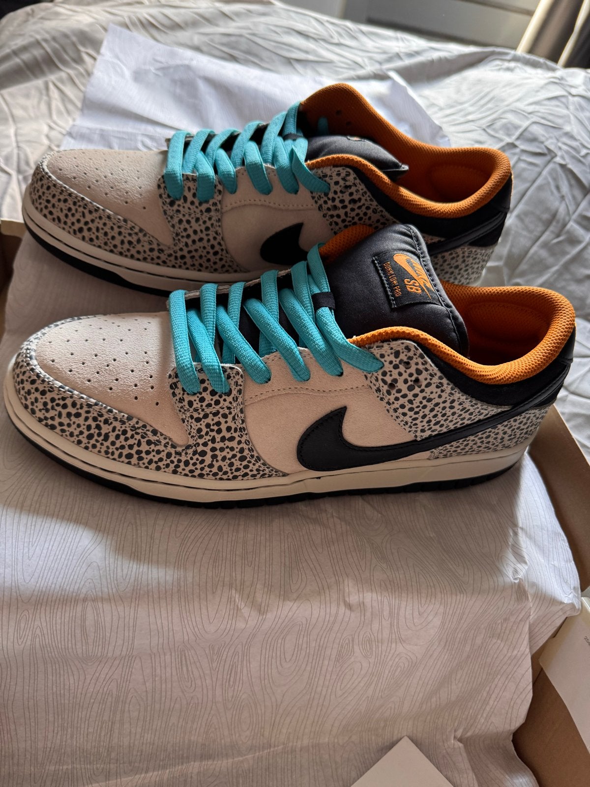 Nike Dunk Low Pro SB Electric Pack (Olympic Safari), Overige kleuren, Nieuw, Ophalen of Verzenden, Sneakers of Gympen