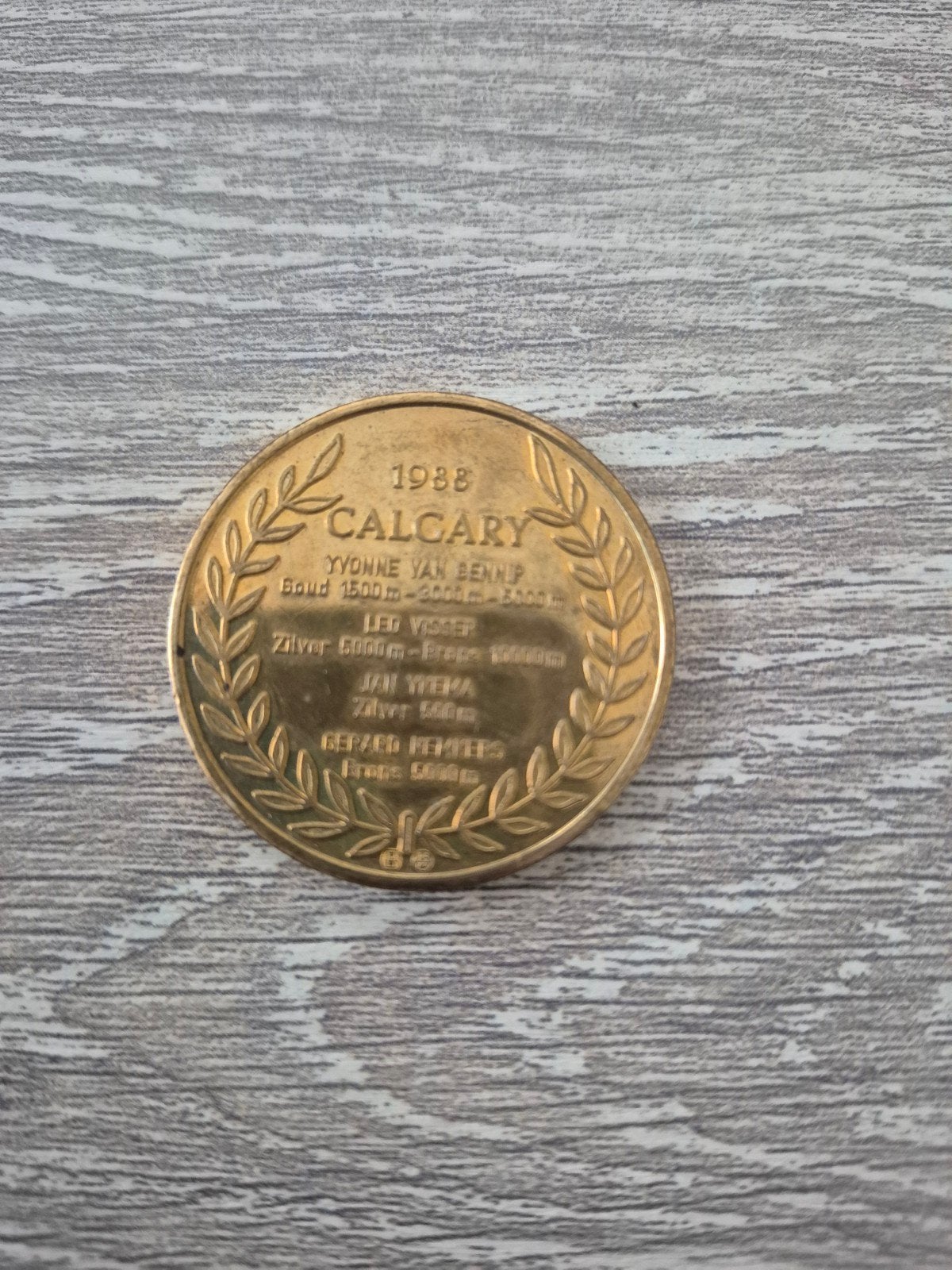 2 penningen, Ophalen of Verzenden, Overige materialen