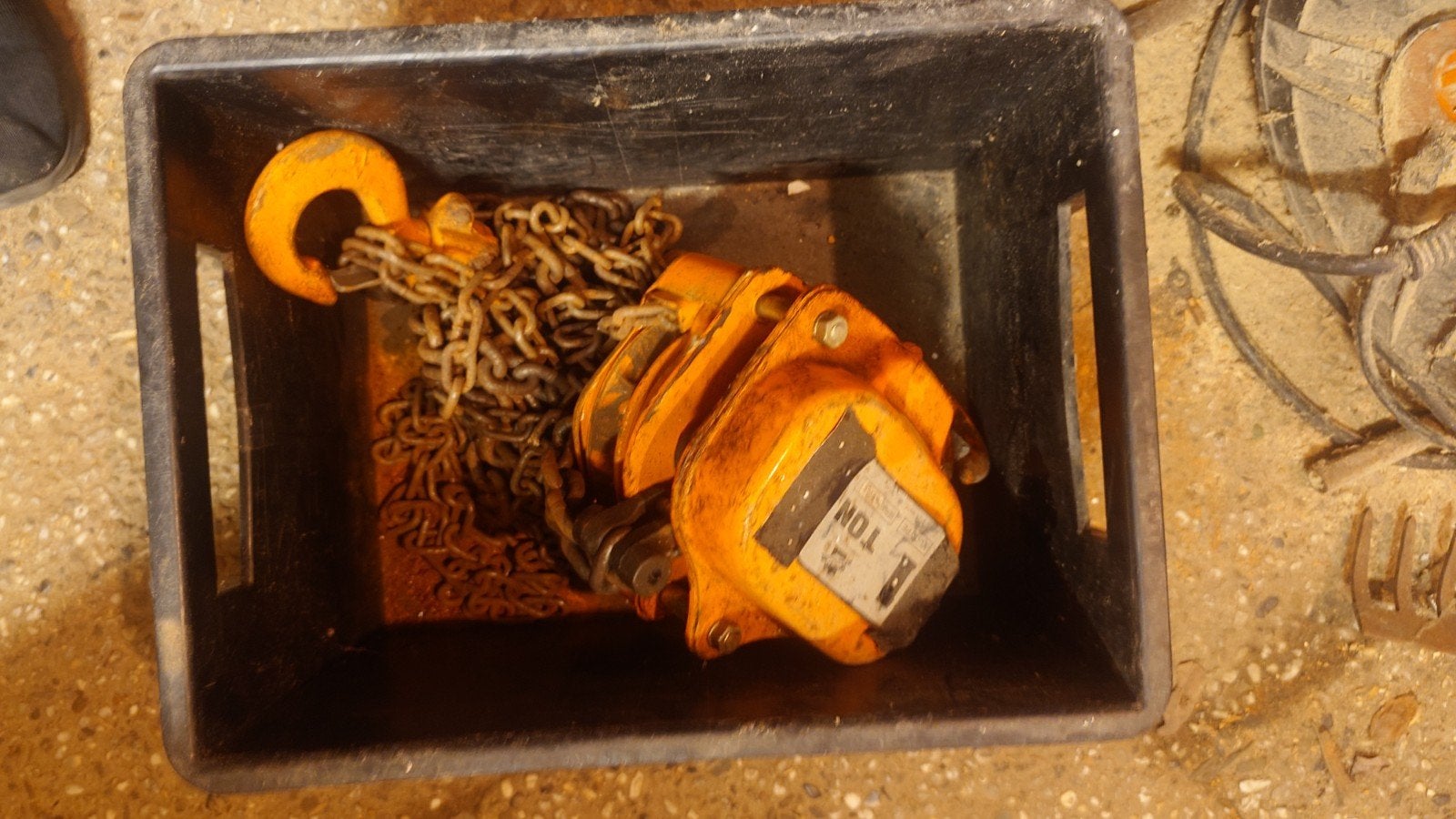 Handtakel 1 ton - robuust en betrouwbaar, Ophalen