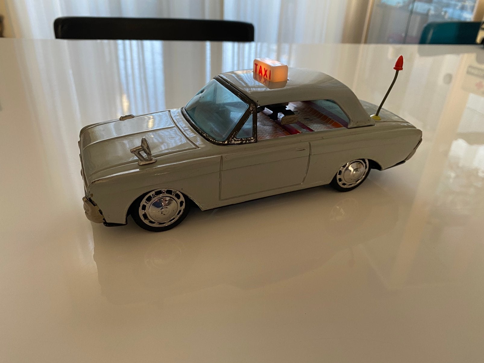 Blikken Ford Taunus Taxi Ichiko., Antiek en Kunst, Ophalen of Verzenden