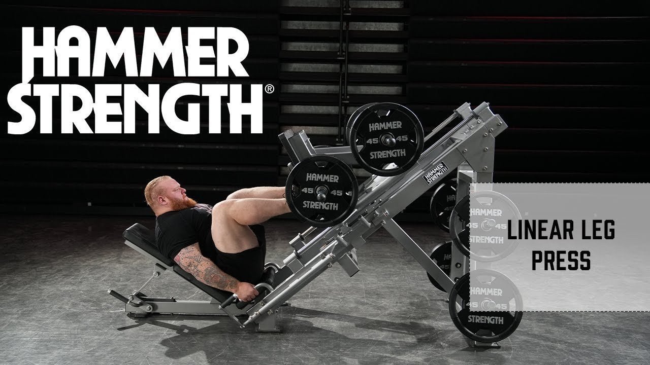Hammer strength legpress, Ophalen, Overige typen