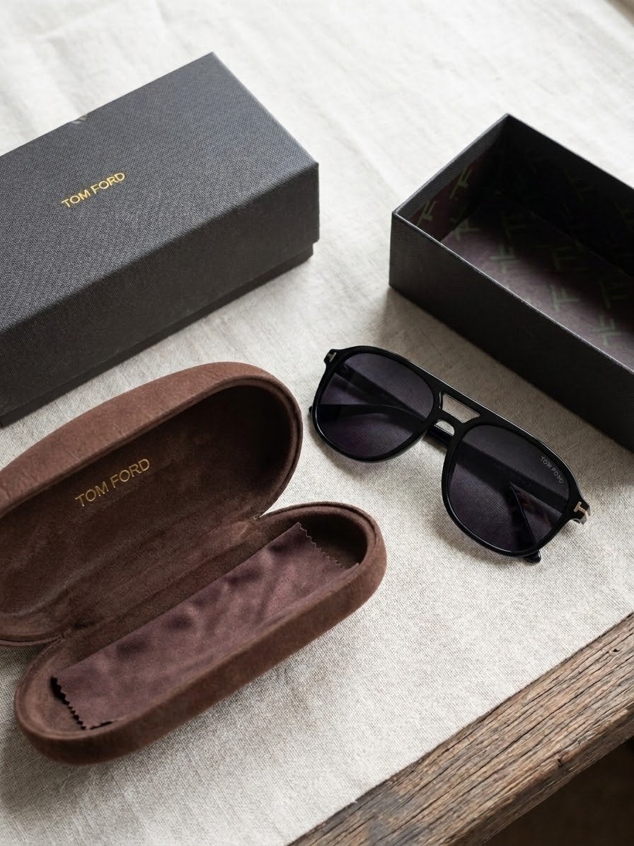 Tom Ford Zonnebril - Nieuw en ongedragen, Sieraden, Tassen en Uiterlijk, Overige merken, Zonnebril, Zwart, Nieuw