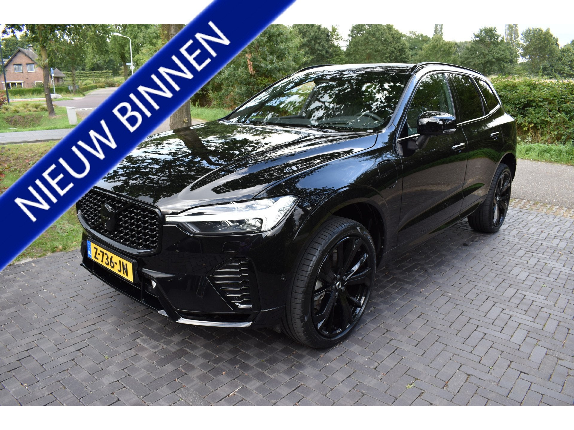 Volvo XC60 2.0 T6 Plug-in hybrid AWD Ultimate Black Edition, Automaat, Dealer onderhouden, Gebruikt, 4 cilinders
