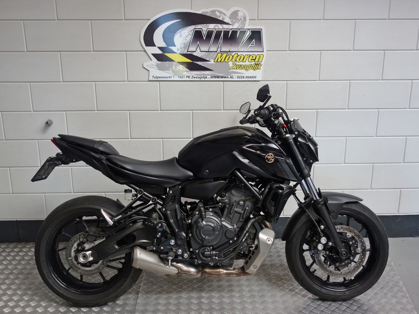 YAMAHA MT 07, 2 cilinders, Bedrijf, Onbekend, Meer dan 35 kW