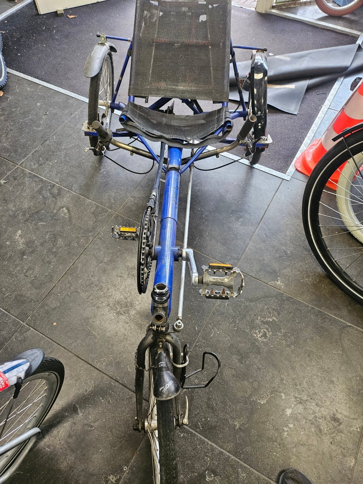 Hase Kett-Wiesel driewieler ligfiets opknapper, Ophalen of Verzenden, Gebruikt, Hase Kett-Wiesel