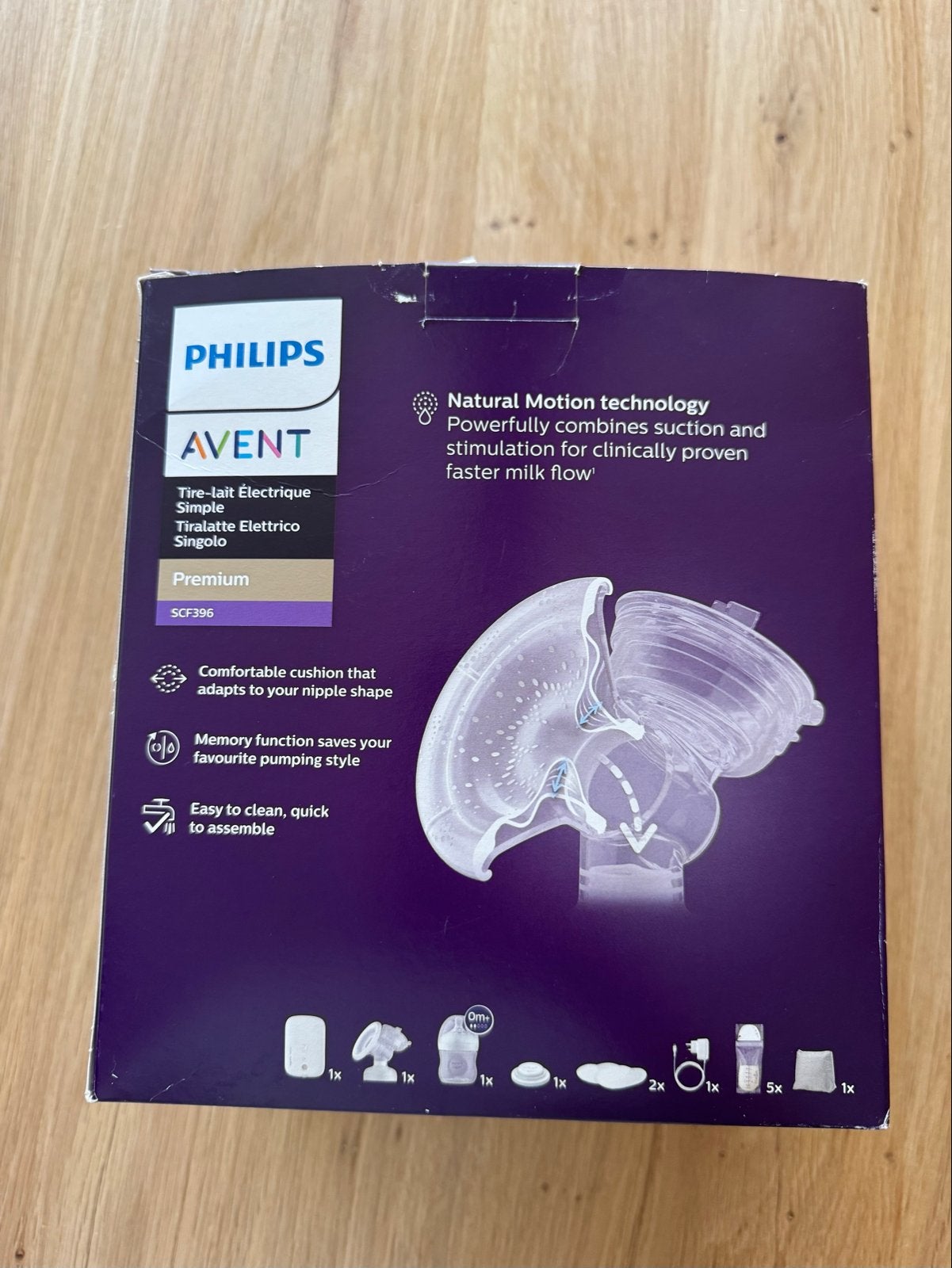 Philips Avent SCF396 enkele elektrische borstkolf, Ophalen of Verzenden, Zo goed als nieuw, Borstkolf