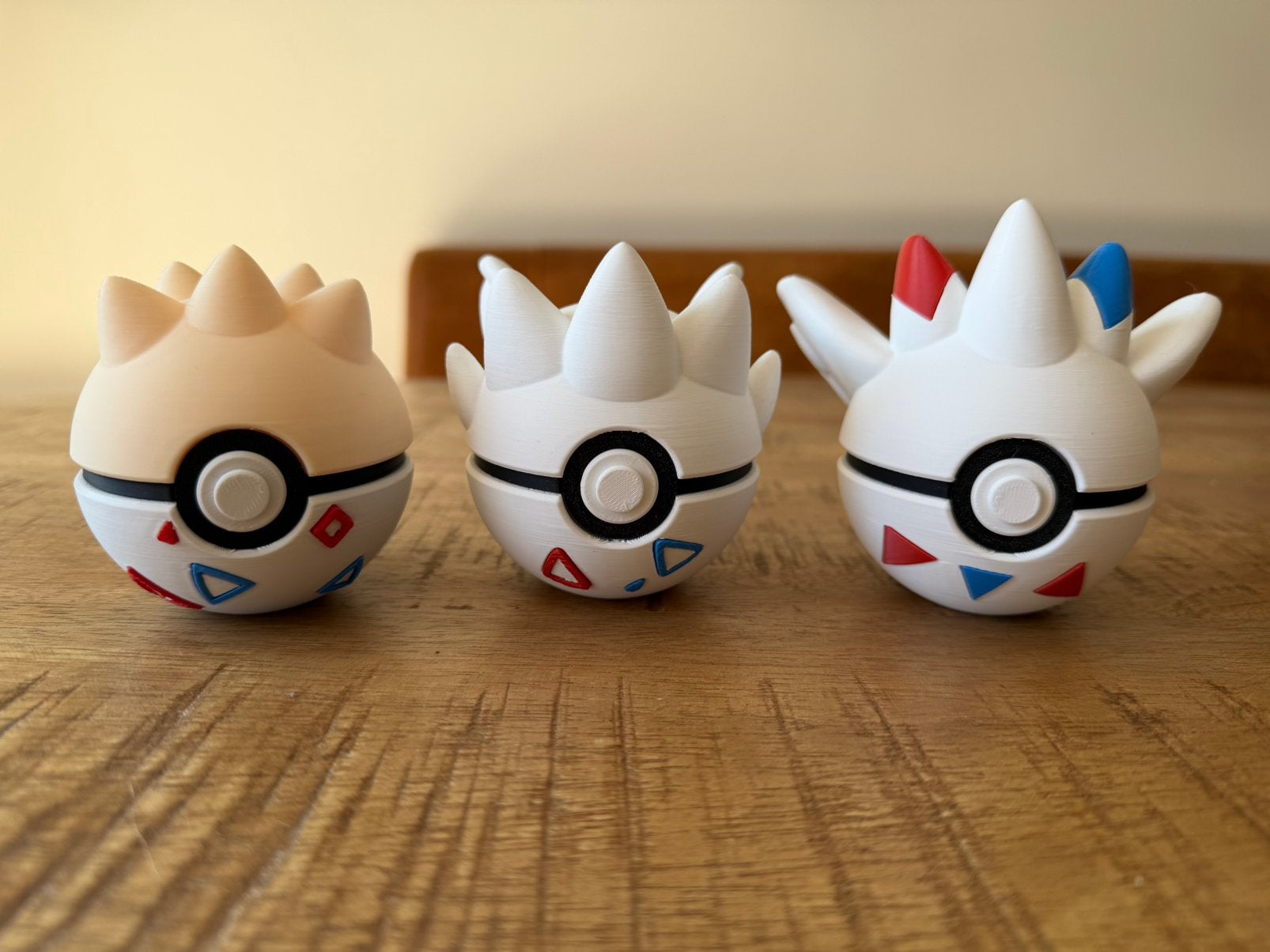 Togepi Togetic Togekiss pokeball set #pokemon, Ophalen of Verzenden, Nieuw