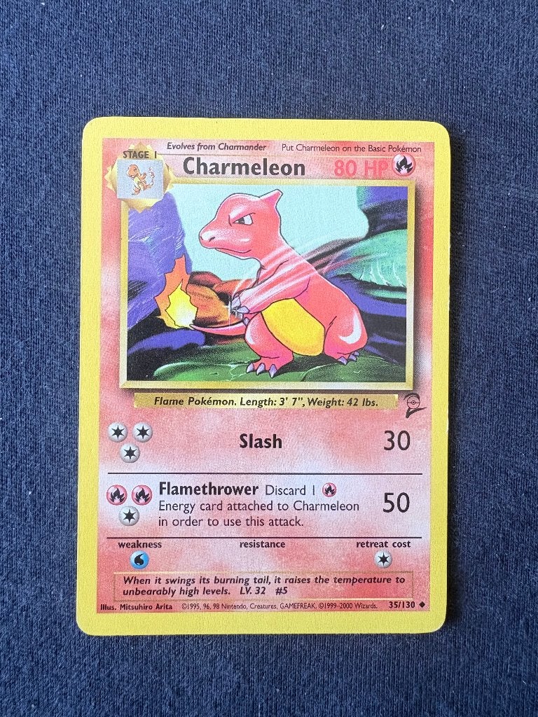 Charmeleon - Base 2 35/130 - Near Mint, Ophalen of Verzenden, Zo goed als nieuw, Losse kaart