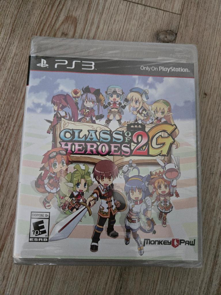 Class of Heroes 2G PS3 sealed, Avontuur en Actie, Vanaf 18 jaar, 1 speler, Ophalen of Verzenden