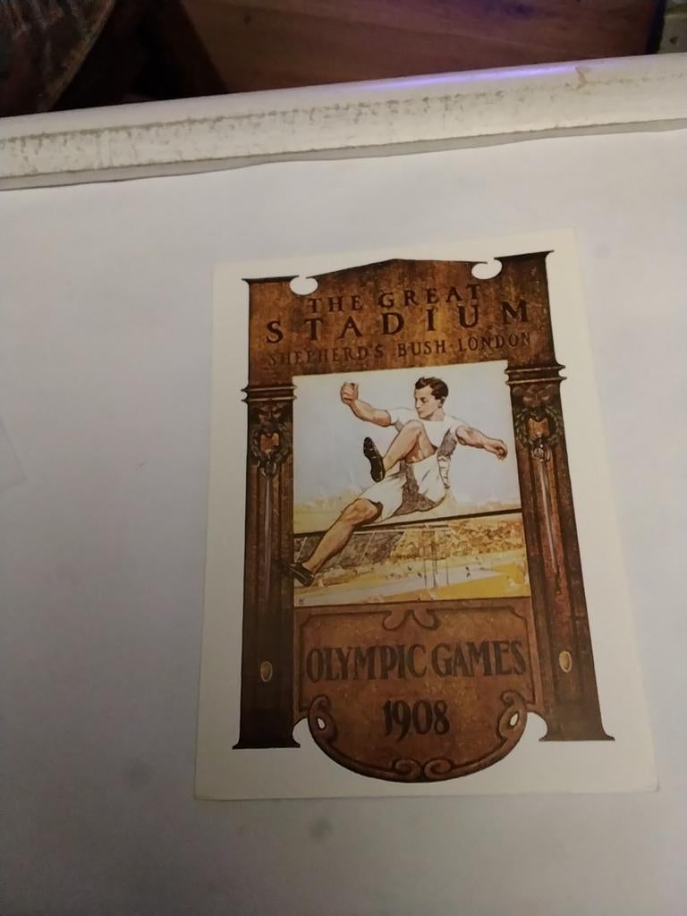 OLYMPISCHE SPELEN 1908. / ANSICHTKAART, Ophalen of Verzenden, Voor 1920, Sport en Spel