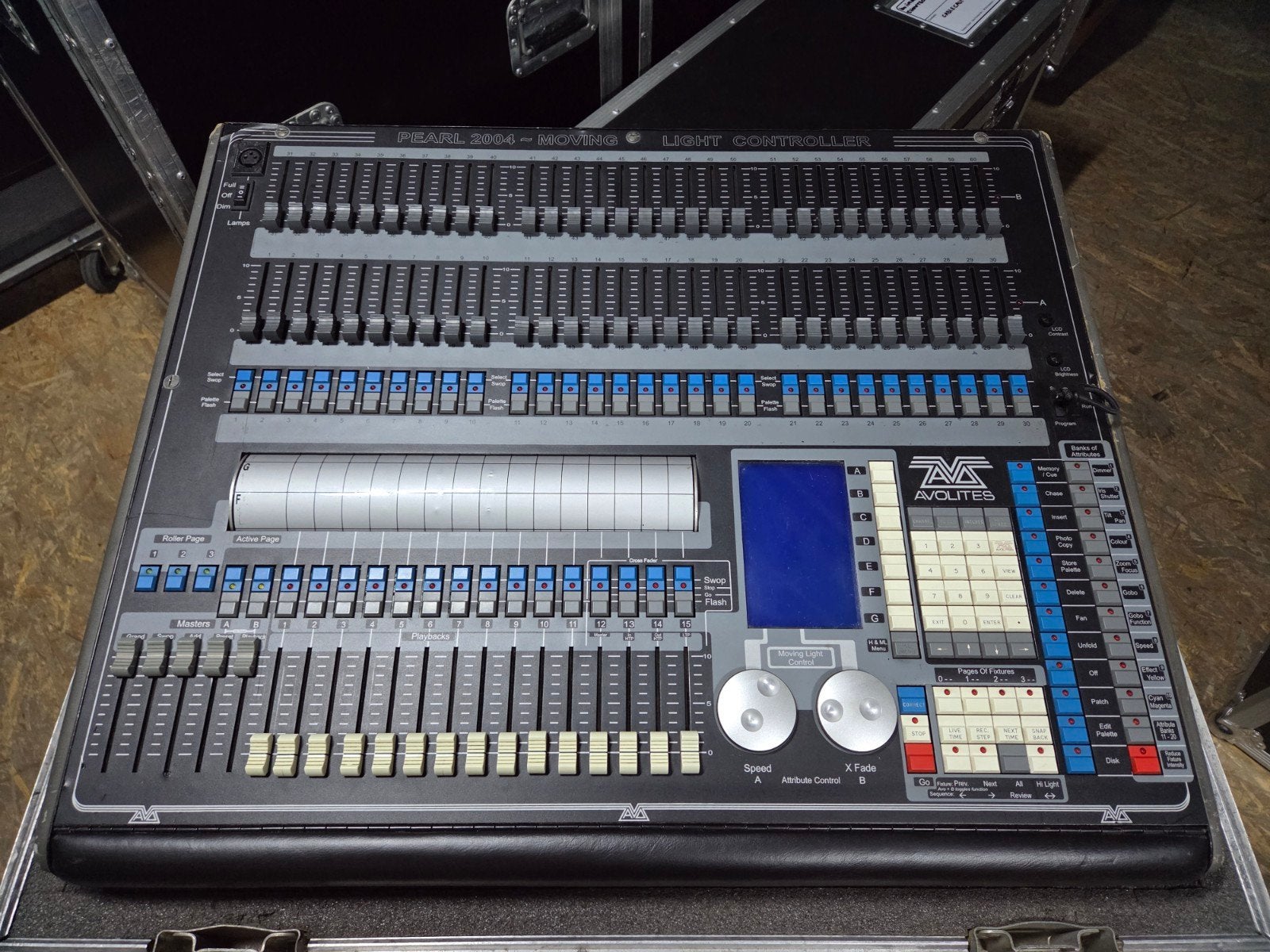 Avolites Pearl 2004 (2008 upgrade met usb), Ophalen, Gebruikt