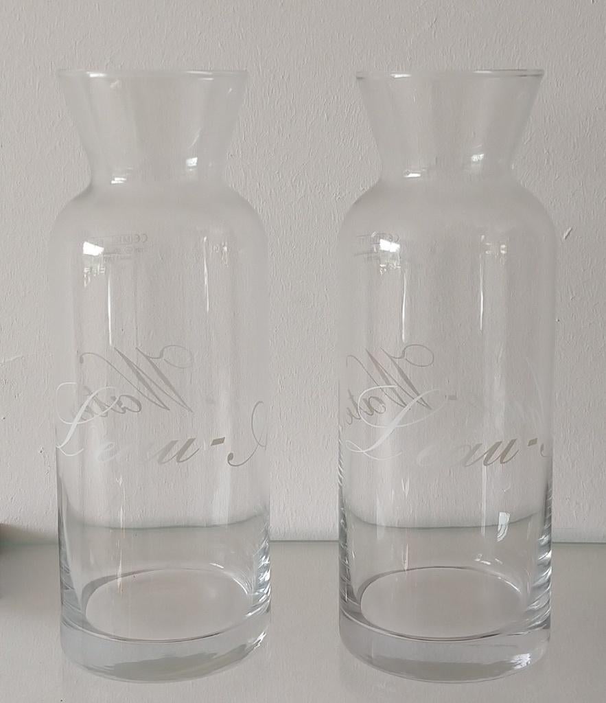 tafel flessen AQUA waterflessen Pacabahce, volgnr 24, Ophalen of Verzenden, Nieuw, Glas, Overige stijlen