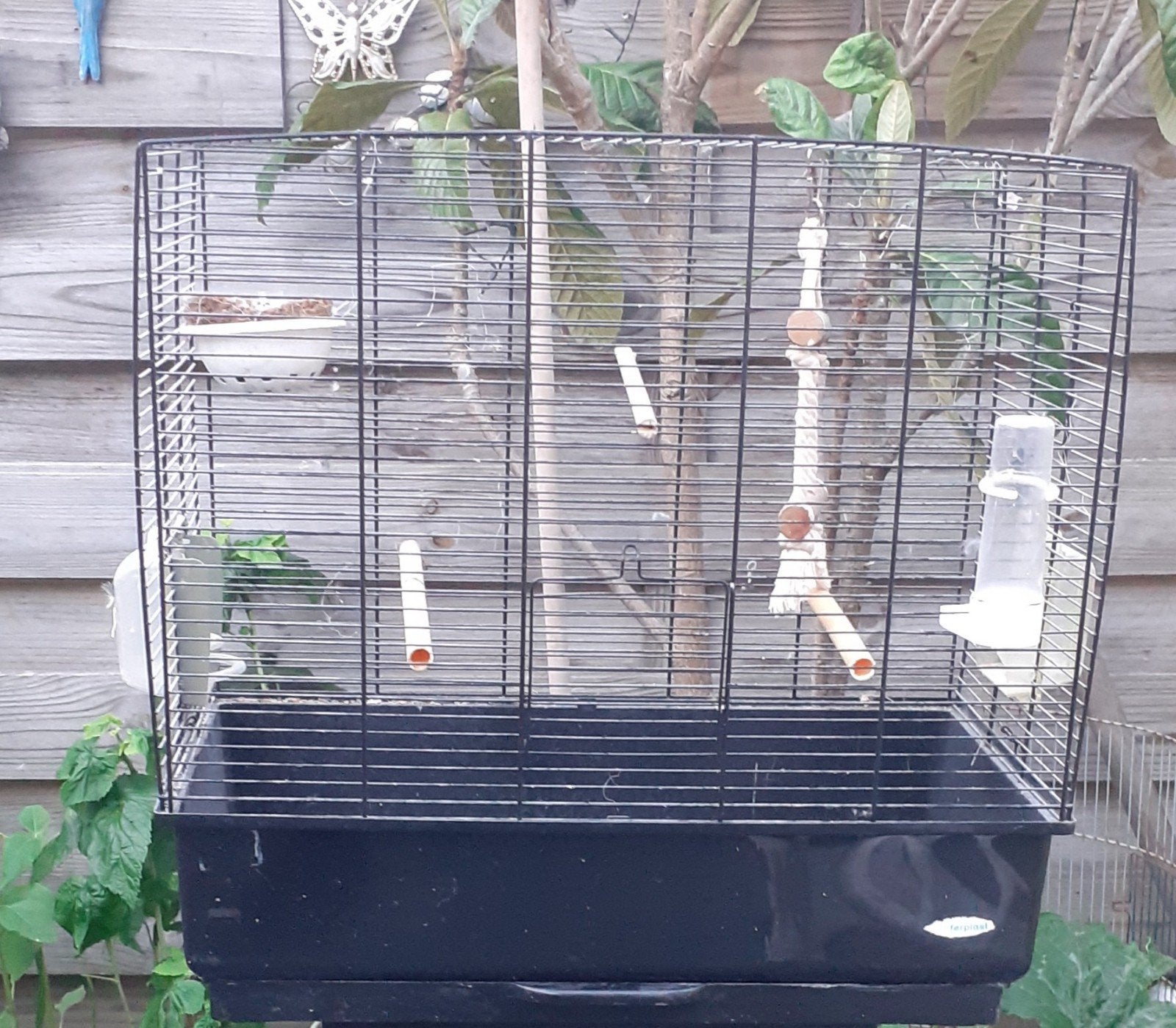 Vogel  kooi, Ophalen of Verzenden, Zo goed als nieuw, Metaal, Vogelkooi