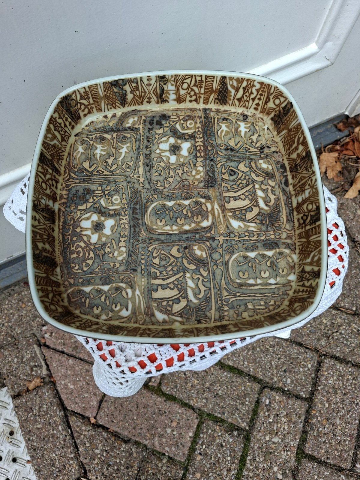 Royal Copenhagen Fajance Bakvorm/Schaal - Uniek Design, Ophalen of Verzenden